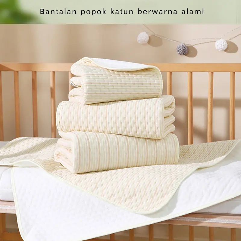 Perlak Alas Ompol Bayi Katun Waterproof Perlak Alas Bayi Ganti Popok kain Waterproof Changing Pad / Perlak Alas Bayi / Perlak Alas Bayi Katun / Perlak Alas Ompol Bayi 1