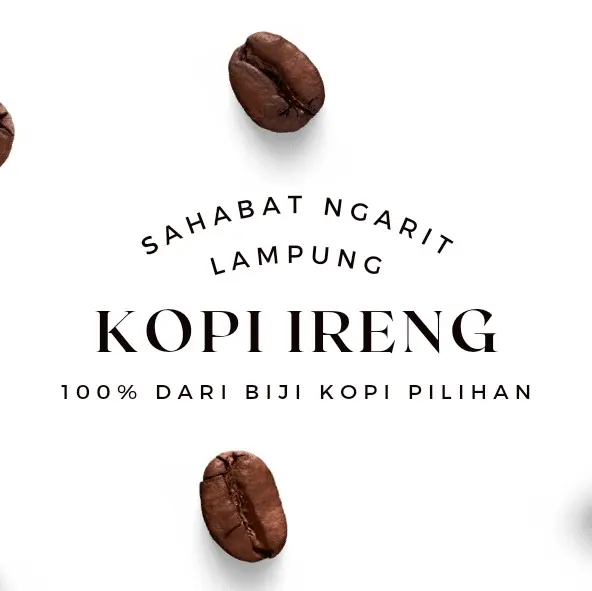 kopi bubuk 250 gram tanpa campuran khas lampung sobat ngaret UMKM  Robusta