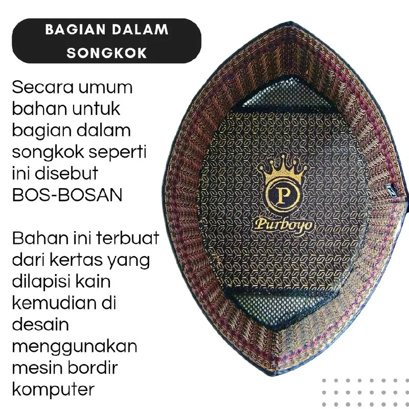 Peci Tinggi 7 cm - Beludru Halus dan Tebal Berkualitas Premium Model AC -  Kopiah Polos Muslim Pria Dewasa - Songkok Purboyo Warna Hitam, Putih, Merah Maron, Biru, Hijau, Kuning, Merah Cabe 4