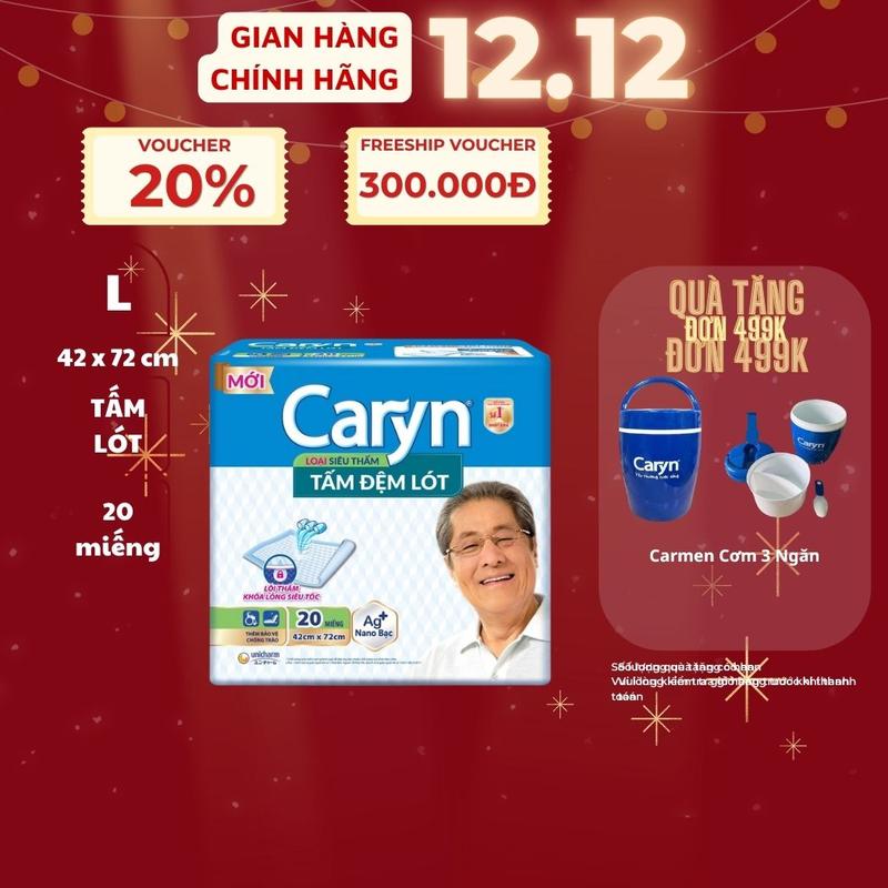  Tấm lót mỏng nhẹ Caryn size 60x70cm 42x72cm 