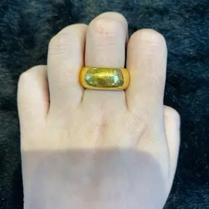Cincin Emas Lapis 24k Motif Polos 25gram Isi 100ml (size 5 & 6)