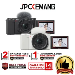 Sony ZV-E10 Kit 16-50mm II Mirrorless Camera Sony ZVE10 ZVE 10 Kit 16-50 II Camera Garansi Resmi