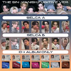 ENHYPEN The Sin : Vanish Fugitive Ver Official Photocards