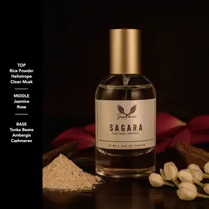 Sagara - Parfum Aroma Bedak Bayi - Non Alkohol - 30 ML - Eau de Parfum