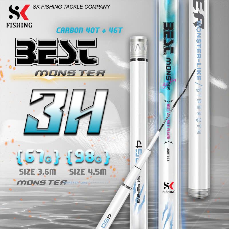 Cần Câu Đài SK FISHING BEST Monster 3H chuyên Rô Diếc Chép
