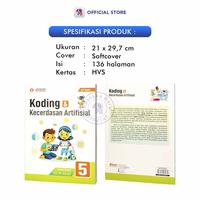 Gambar Buku Coding SD / Koding & Kecerdasan Artifisial untuk Siswa AD MI Kelas 5 / YRAMA WIDYA - YW dari Pustaka Baru Press Kab. Bantul 5 Tokopedia