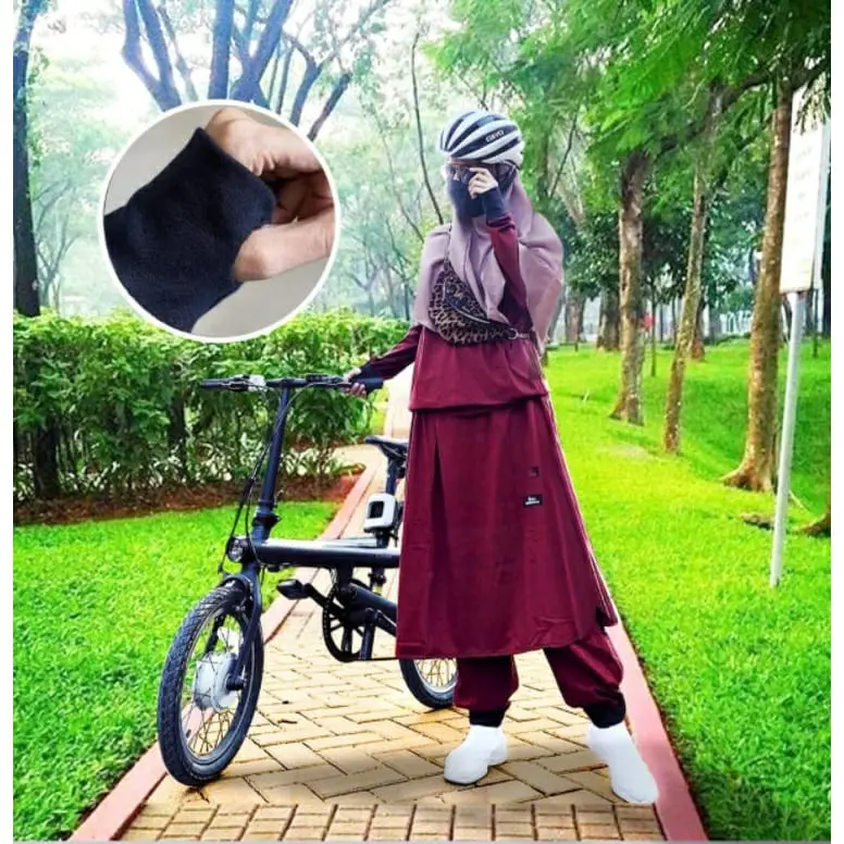 Juna set Terlaris ( COD ) Rocela setelan olahraga wanita muslim termurah / baju senam setelan gowes muslimah / setelan rokcelana dan baju olga