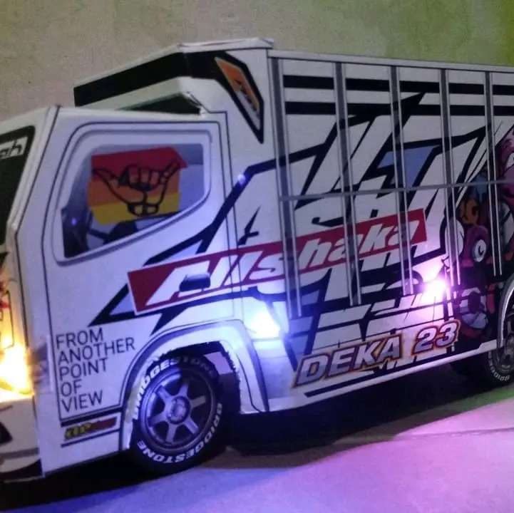 promo ekslusif mainan anak murah miniatur truk full variasi lampu free terpal 2