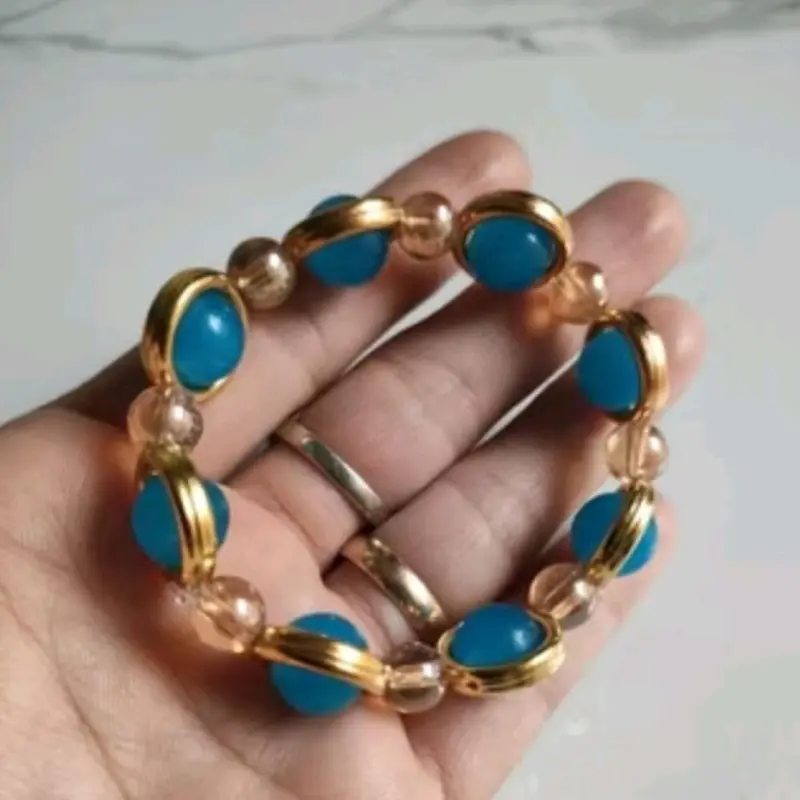 Gelang giok sintesis Gelang ring bulat Gelang murah Gelang Tangan 6