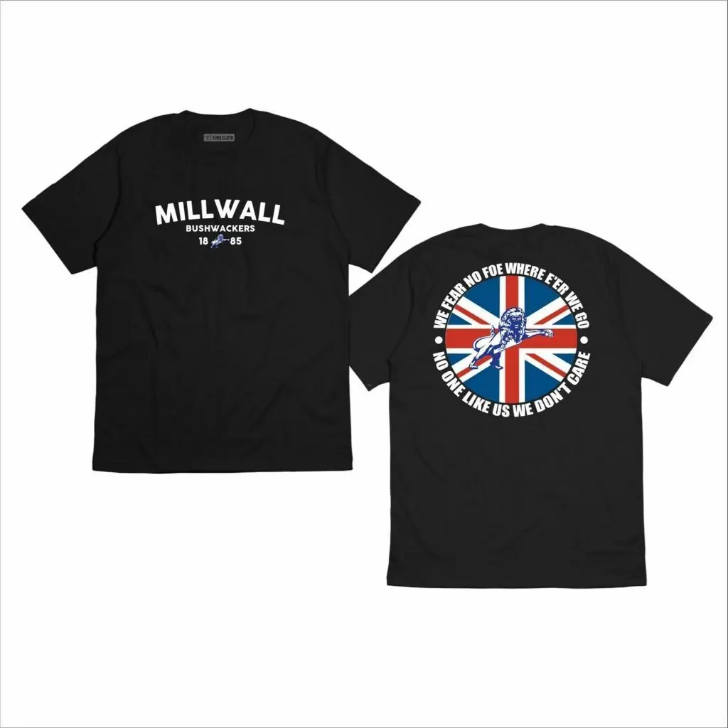 Kaos T Shirt Pria Millwall Bushwackers