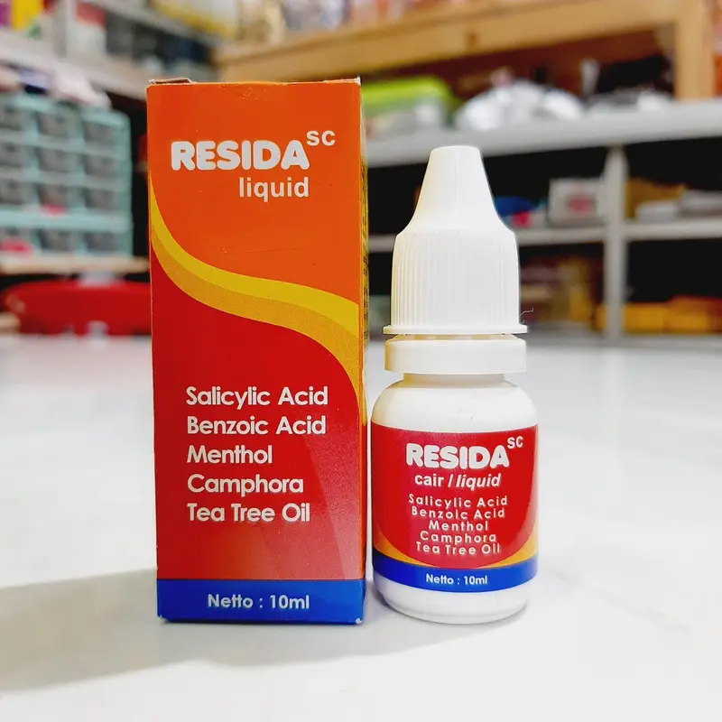 RESIDA SC Liquid 10 ml Untuk Kulit - ED 2028 0