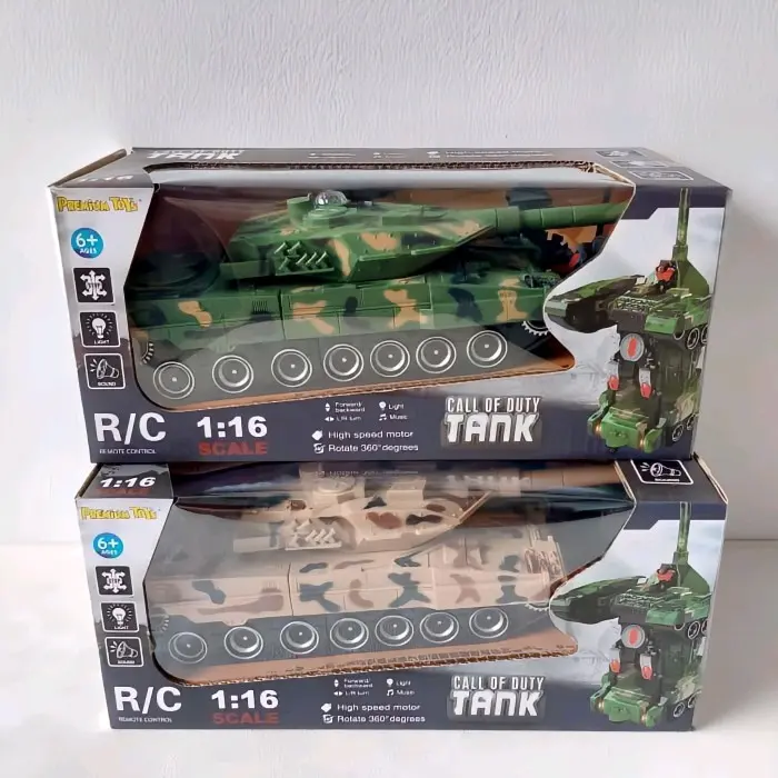 RC Tank Jadi Robot Transformers Remote Control - Mainan Mobil Remot - TANK FORCE Anak Cowok 5