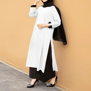 GENKA - Outer Dress Linen Lengan Panjang Nafisa