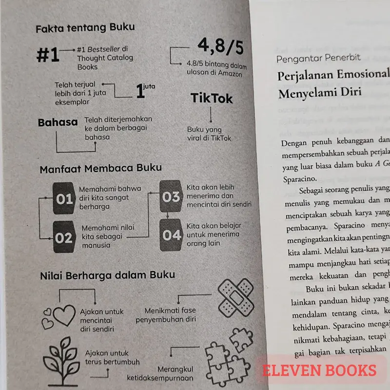 Buku Original Bahasa Indonesia A Gentle Reminder - Bianca Sparacino (Renebook) 2