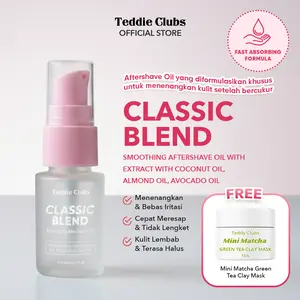 [READY STOCK] Teddie Clubs | Classic Blend | Aftershave Oil | Smoothing Oil | Body Oil | Almond Oil | Minyak Untuk Badan Setelah Cukur | Oil body After Shaving