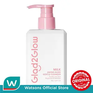 Glad2Glow Milk Amino Acids Gentle Cleanser 80g