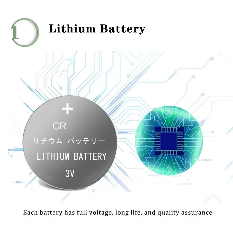 CR2016 Battery Baterai Kancing Lithium Coin Button Cell 3V 210mAh 3