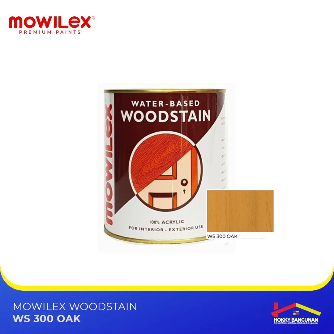 MOWILEX WOODSTAIN WS 300 OAK