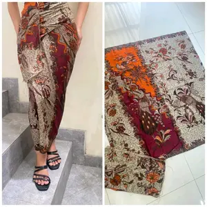 Kamen Lembaran Sutra Paris ATBM Premium Set Slendang