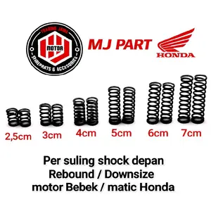 Per Suling Shock Depan Rebound Anti Jedak Jeduk Bebek dan Matic Honda Blade Motor