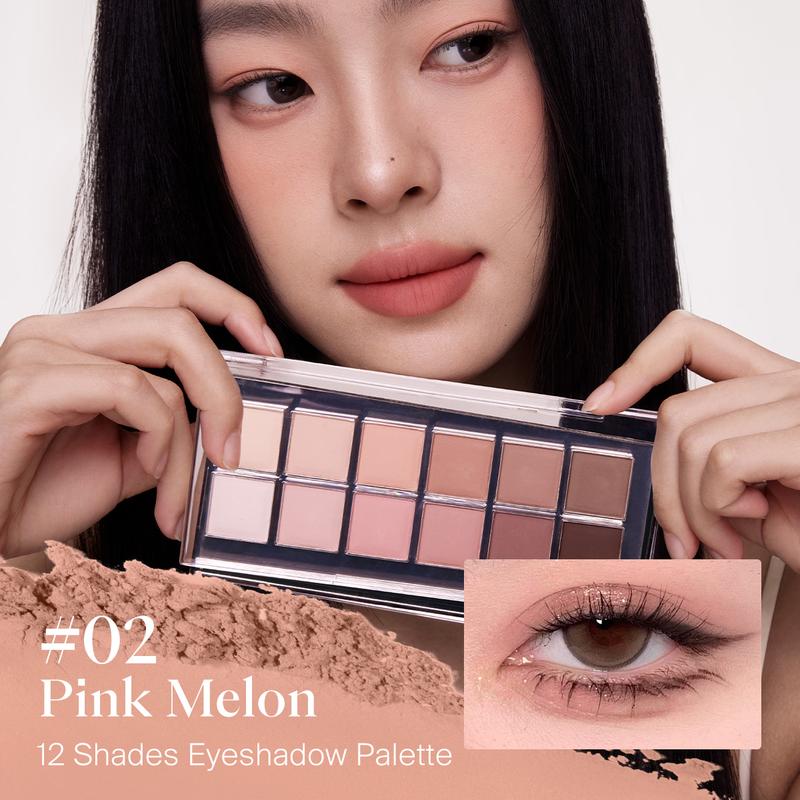 BẢNG PHẤN MẮT, JOOCYEE, 12 Sắc Thái, Lâu Trôi, Trang Điểm Mắt Đẹp 2