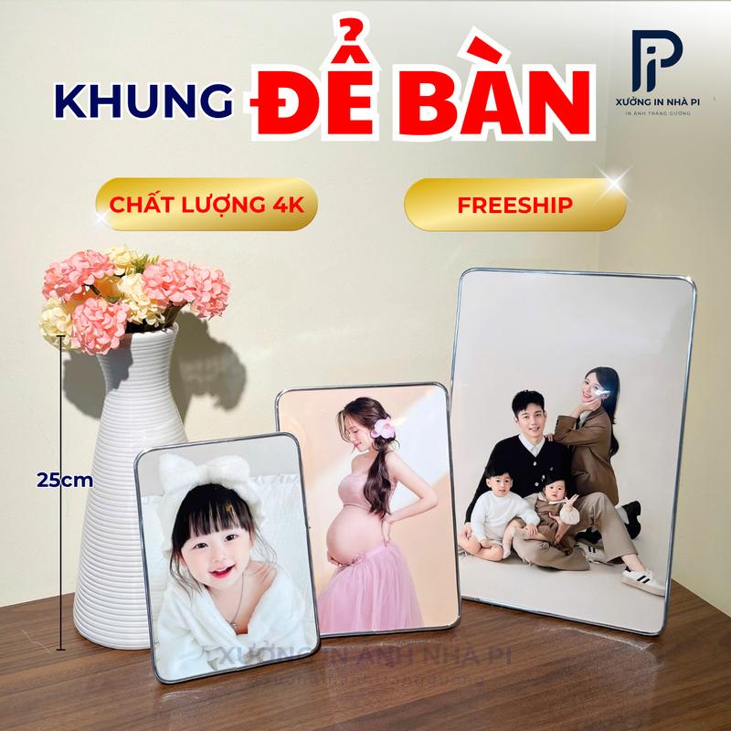   ĐỂ BÀN  TẶNG QUÀ ĐƠN TRÊN 250K - In Ảnh Tráng Gương Theo Yêu Cầu – 4K Sắc Nét – Bo Viền Bạc – Chống Nước Chống Mối Mọt – Tặng Móc Treo & Giá Đỡ – Hỗ Trợ Chỉnh Sửa Miễn Phí 