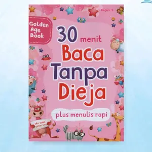 Buku 30 Menit Baca Tanpa Dieja Plus Menulis Rafi karya Bagus S ( Berwarna ) Books Anak