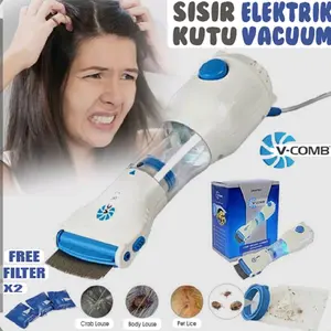 serit kutu elektrik V-Comb Sisir Kutu Serit Elektrik UV V Comb Vcomb Vacuum Vakum Penyedot