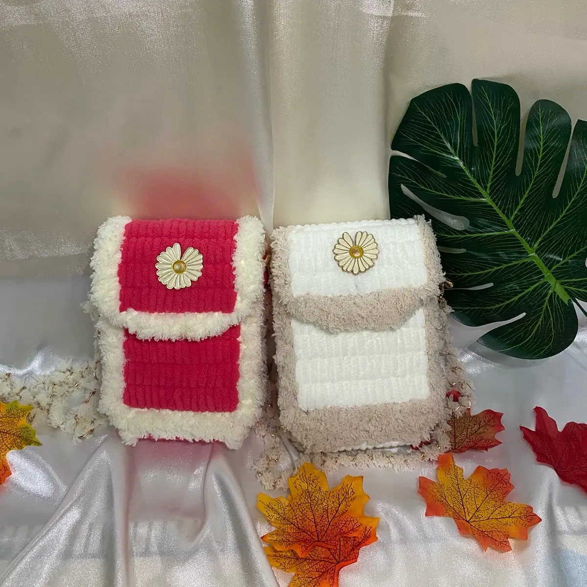 Chenile bag Tas ukuran Hp tas lucu tas wanita