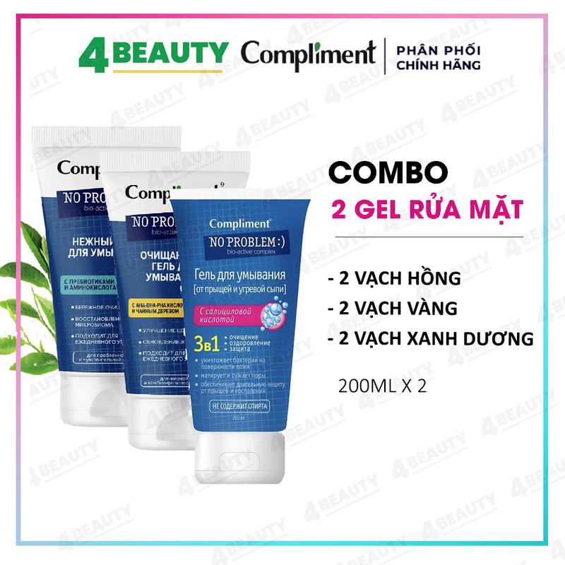 COMBO sữa rửa mặt Compliment x TRANGTRANKOC