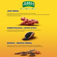 Gambar AMH Jahe Merah Herbal Bundling 2 BOX - (40 Sachet) dari AMH Official Shop Kota Administrasi Jakarta Barat 4 Tokopedia