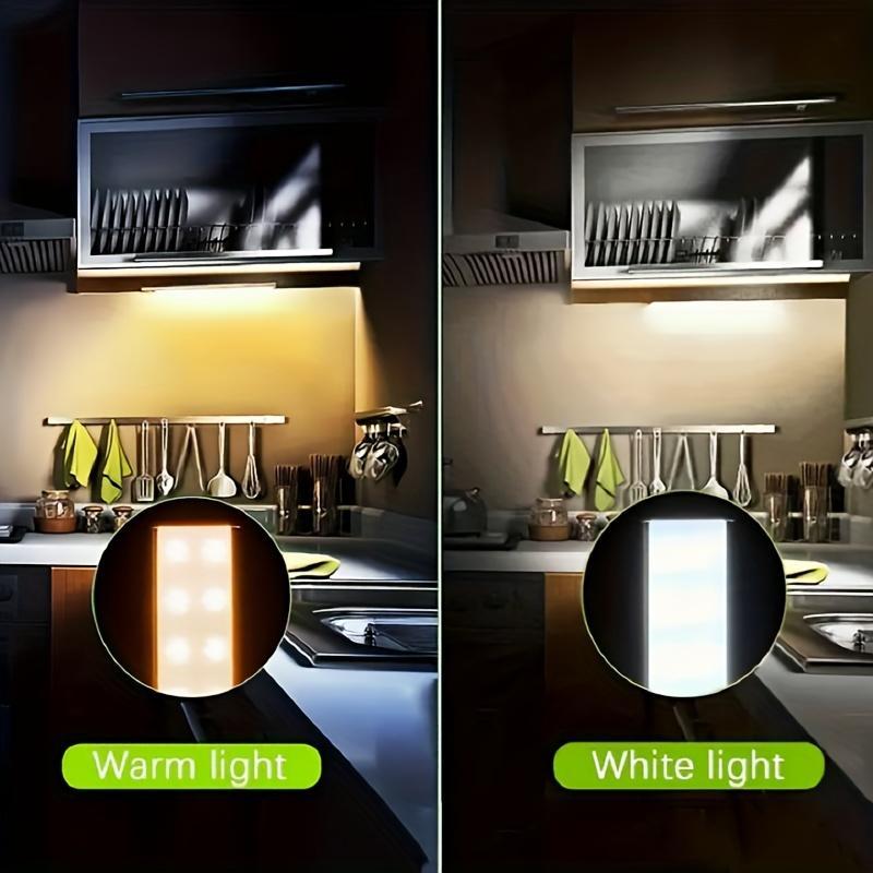 Product Introduction of 1 chiếc Đèn LED cảm biến chuyển động, Pin hoạt động dưới đèn tủ, Đèn tủ từ tính dính ở bất cứ đâu Màu trắng ấm, Cho tủ quần áo phòng ngủ, Tủ, Két an toàn, Hành lang, Cầu thang, Nhà bếp, Tủ đựng thức ăn 19