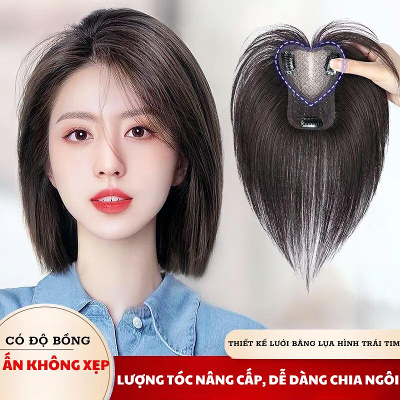 Toppers Tóc Giả, Jing, Dành Cho Nữ, Làm Bằng Tóc Người Thật, Topper Tóc 360 °, Có Mái, Đế Ren Nâng Cấp, Thích Hợp Cho Tóc Mỏng, Toppers Tóc Cho Phụ Nữ