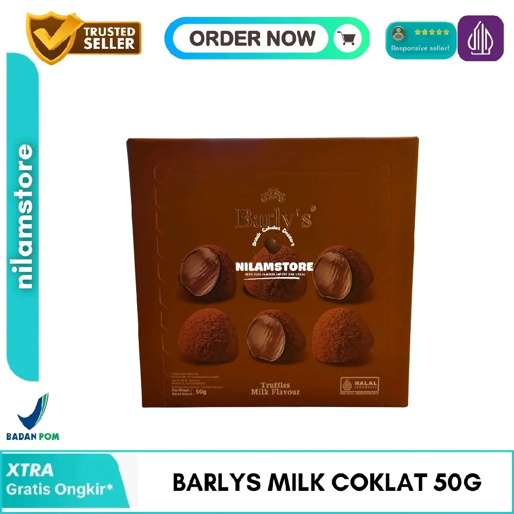 BARLYS COKLAT BOX 50G