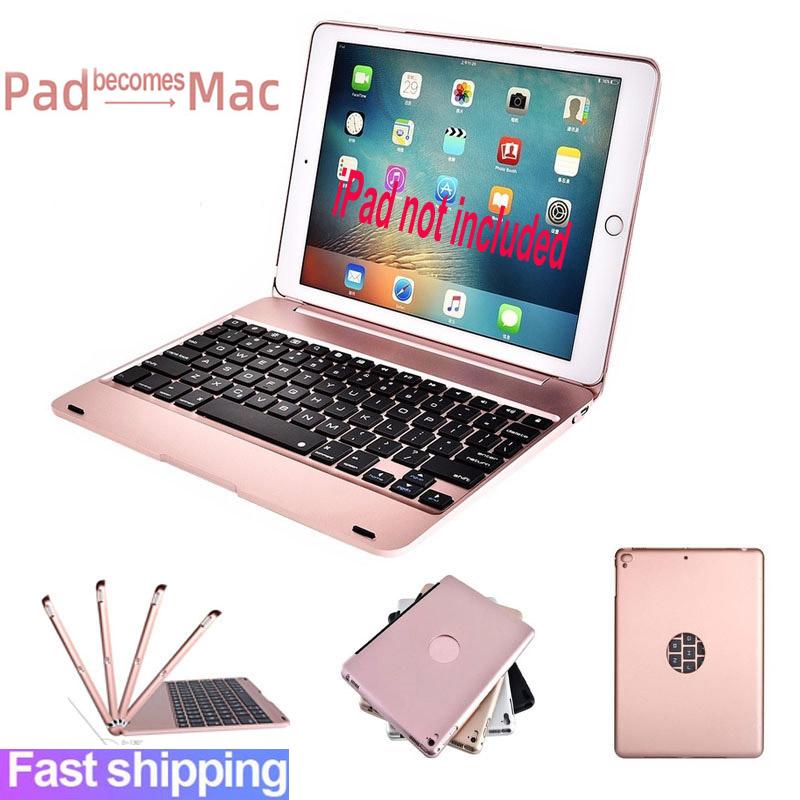Vỏ Bàn Phím cho IPad 9.7 thế hệ thứ 5 và thế hệ thứ 6, Air 1 và 2, Pro 9.7, Mini 1, 2, 3, 4, 5 và 6, Vỏ Bàn Phím Bluetooth không dây