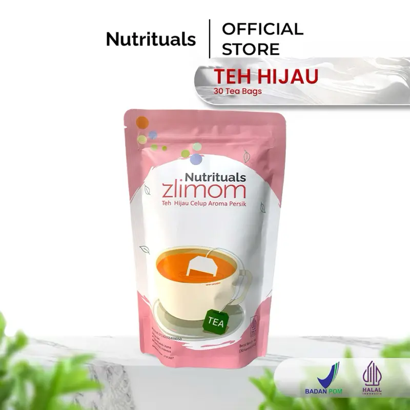 Nutrituals Zlimom Green Tea - Zlimom Teh Hijau