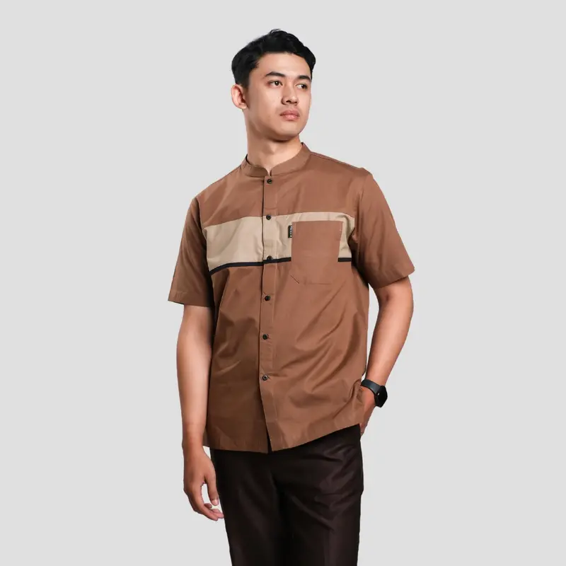 Bayezid - Koko Kurta Pria Lengan Pendek Khasyaf Series 1