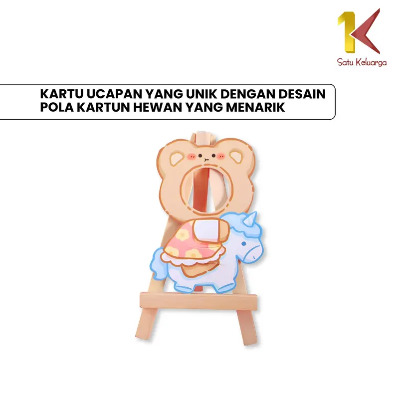 [COD] SK A93 Kartu Ucapan Permen Lolipop Card Motif Kartun Lucu 3