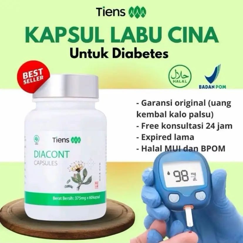 Diacont Suplemen Diabetes - Suplemen Kesehatan Terbaik untuk Diabetes