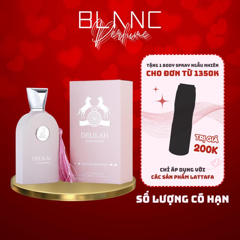 Nước Hoa Nữ Maison Alhambra Delilah Pour Femme EDP Perfume Cosmetic Xịt Thơm