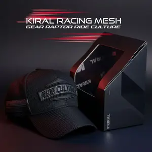 KIRAL RACING MESH GEAR RAPTOR RIDE CULTURE BLACK