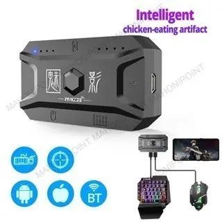 Keyboard gaming/keyboard mouse converter /bluetooth adaptor/ M1Pro MK300 kontroler seluler/untuk ios android bluetooth 5.0 /konverter keyboard mouse 2