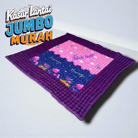 Promo Kasur Lantai JUMBO Murah 180x200cm isian Kapuk majun super Untuk 3-4 orang dewasa motif random Furniture Minimalis