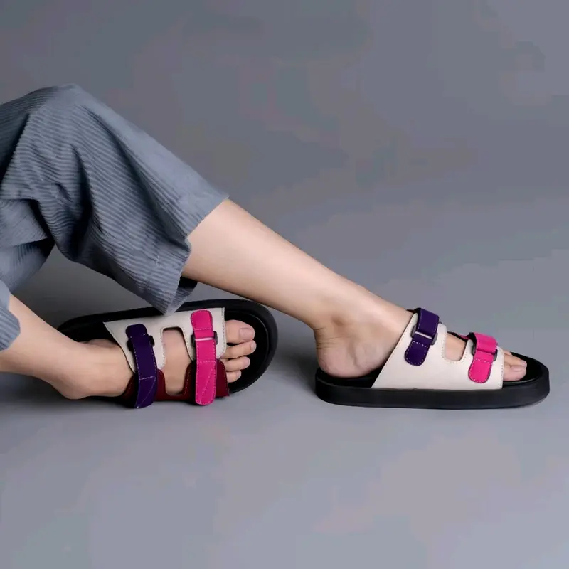 Sendal Selop Cewek Lotso Bahan Karet Pylon Kekinian Ringan Empuk dan Awet - Shoes Sandal Wanita Jelly 4