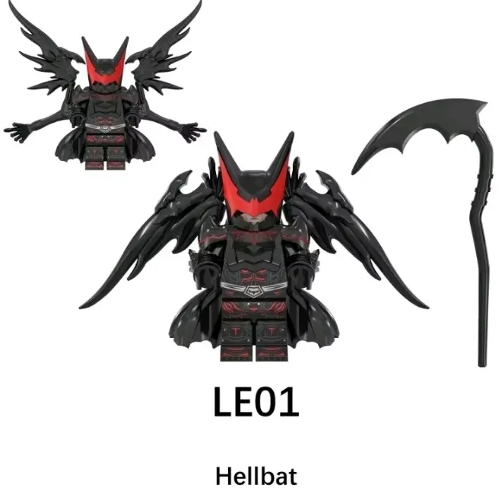 mainan balok hellbat Batman armore LE02 Pendidikan 0