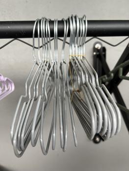 Product Review of Hanger Baju Anti-Slip Clothes Hangers Stainless Steel Hanger Penyangkut Baju hanger Tudung Hanger Baju Besi from S**y K**g 2
