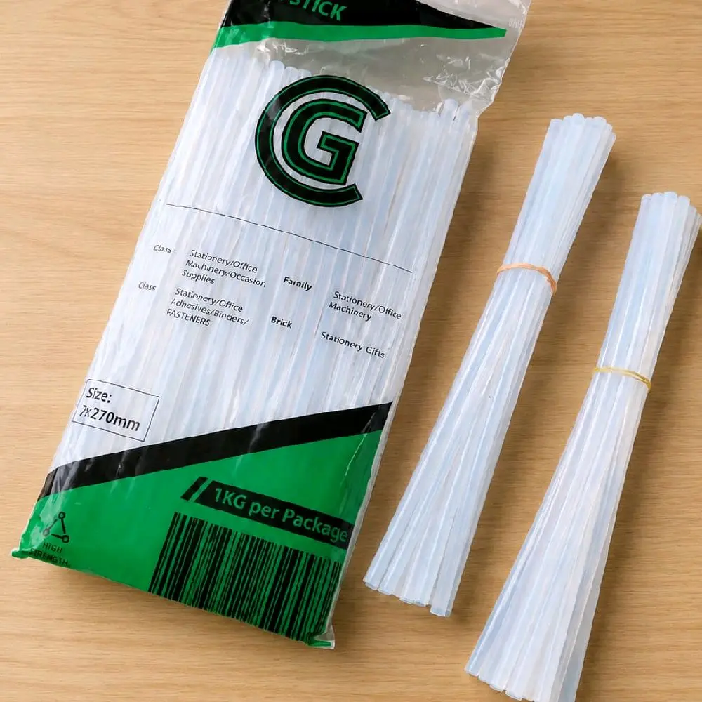 (12pcs) Isi Refill Lem Tembak Bakar 7mm 27-30 cm untuk Alat Lem Kerajinan Murah dan Efisien
