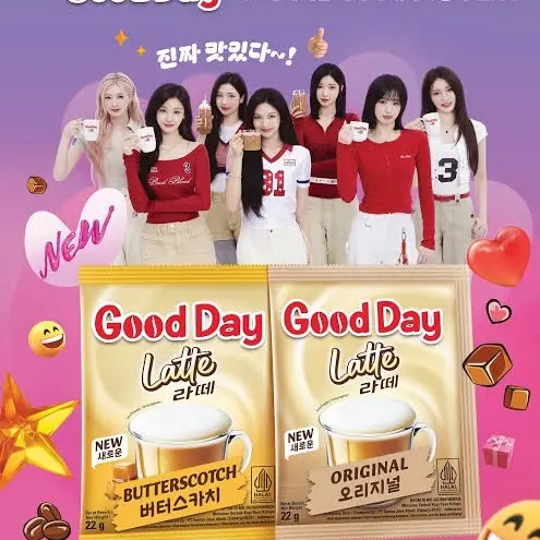 Good Day Latte x BABYMONSTER (PASTI DAPAT PHOTOCARD)