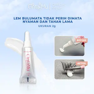 CINTAMU Lem Bulumata Eyelash Extension Ukruan Kecil 2g - Kuat Tahan Air Tidak Mudah Copot Seharian