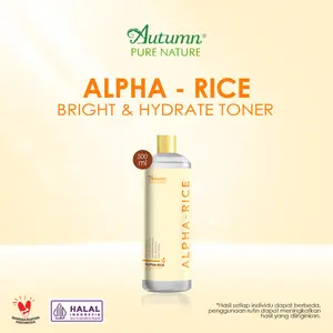 Autumn Alpha Rice Bright Hydrate Toner 500ml (AART 500ML)